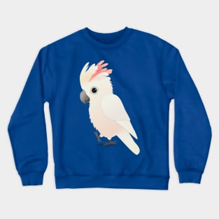 Salmon-crested cockatoo Crewneck Sweatshirt